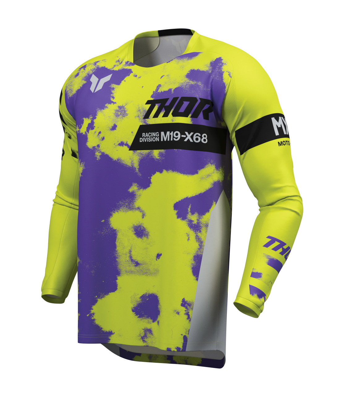 Jersey Launchmode Bleach Grey/Acid XL