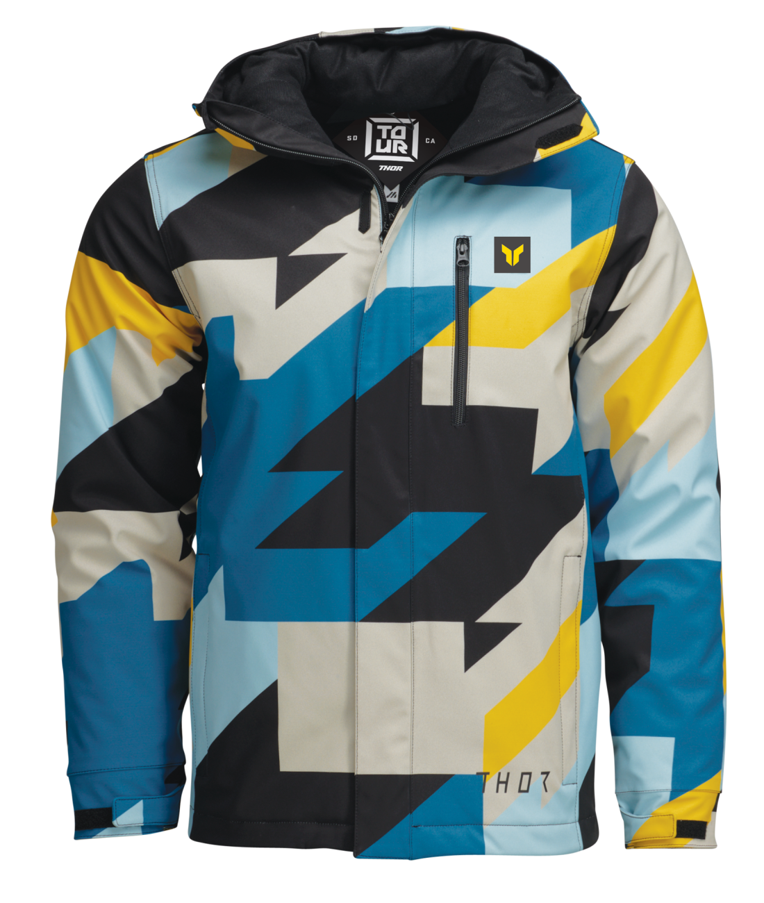 Jacket Tour Brave Blue/Yellow XL 2920-0820