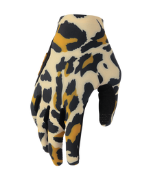 Glove Wmn Cheetah Tan/Black LG 3331-0310