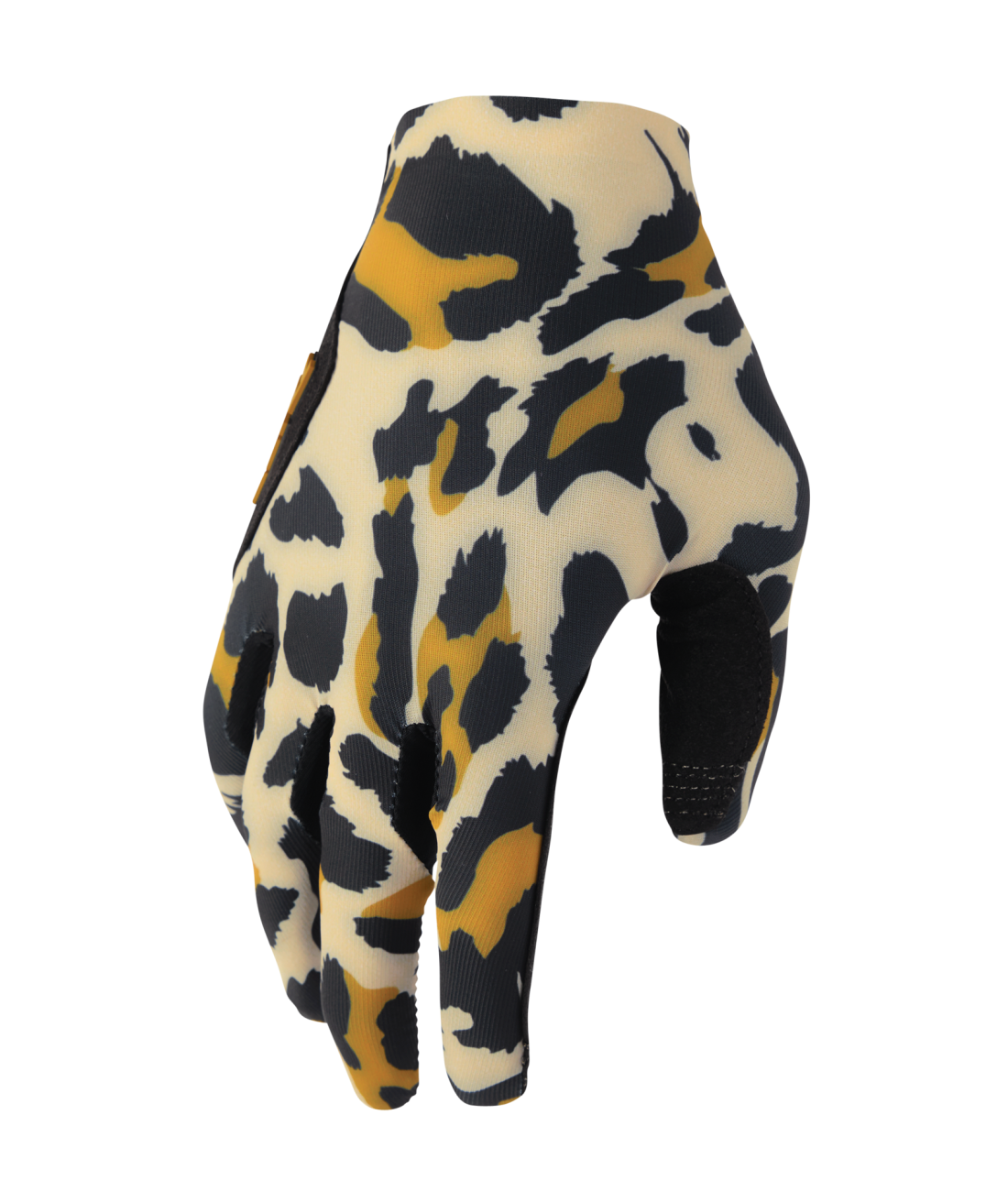 Glove Wmn Cheetah Tan/Black LG 3331-0310