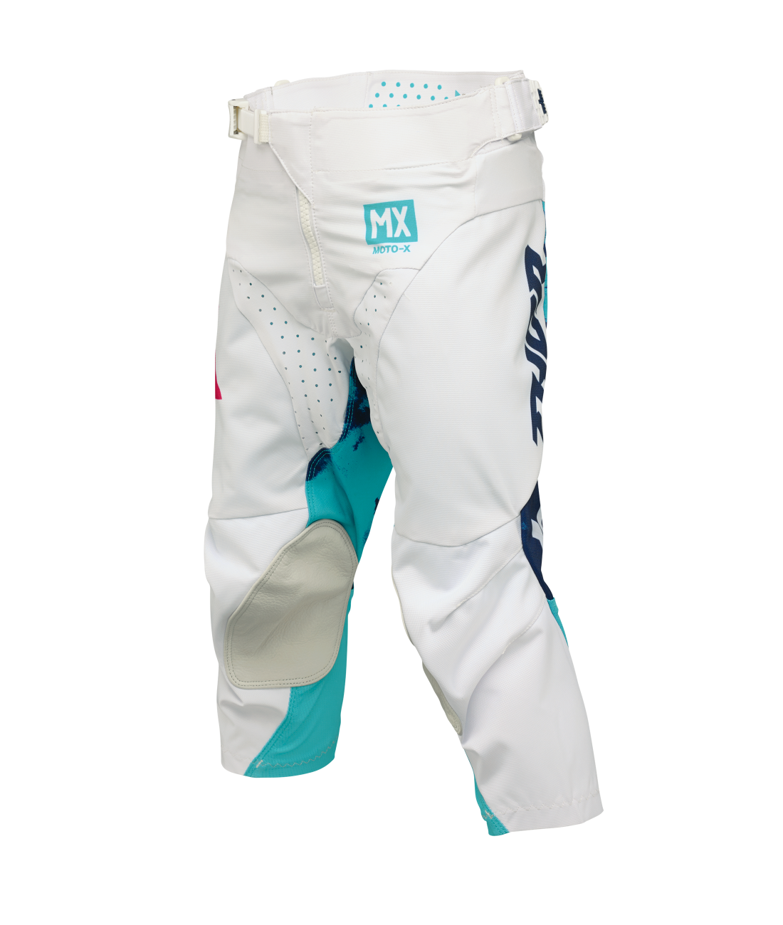 Pant Yth Launch Bleach White/Aqua 26 2903-2625