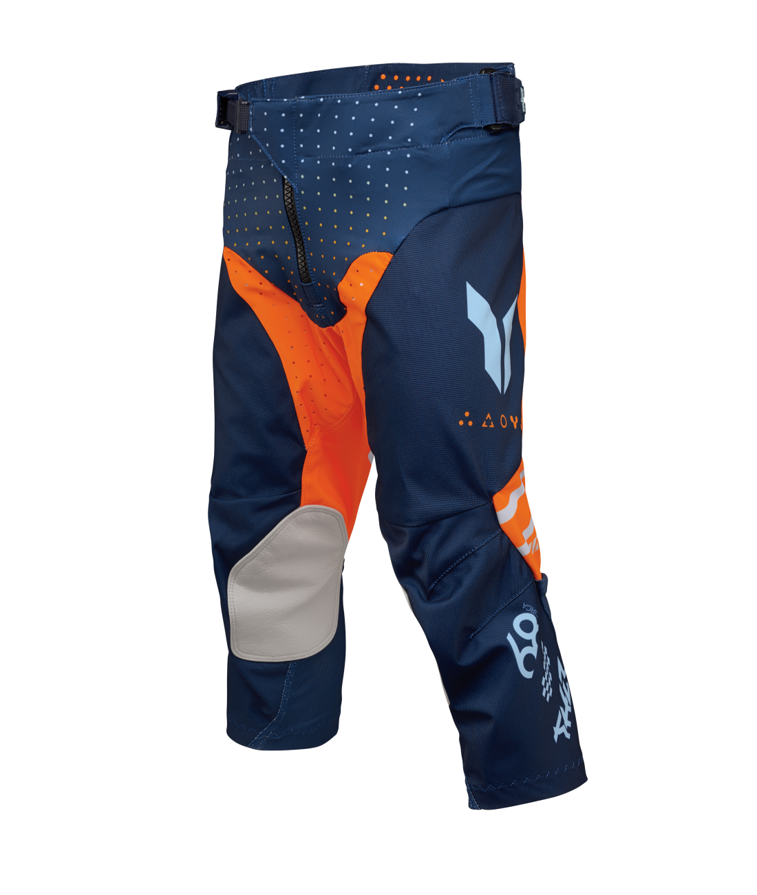 Pant Yth Launch Futura Navy/Org 22 2903-2611