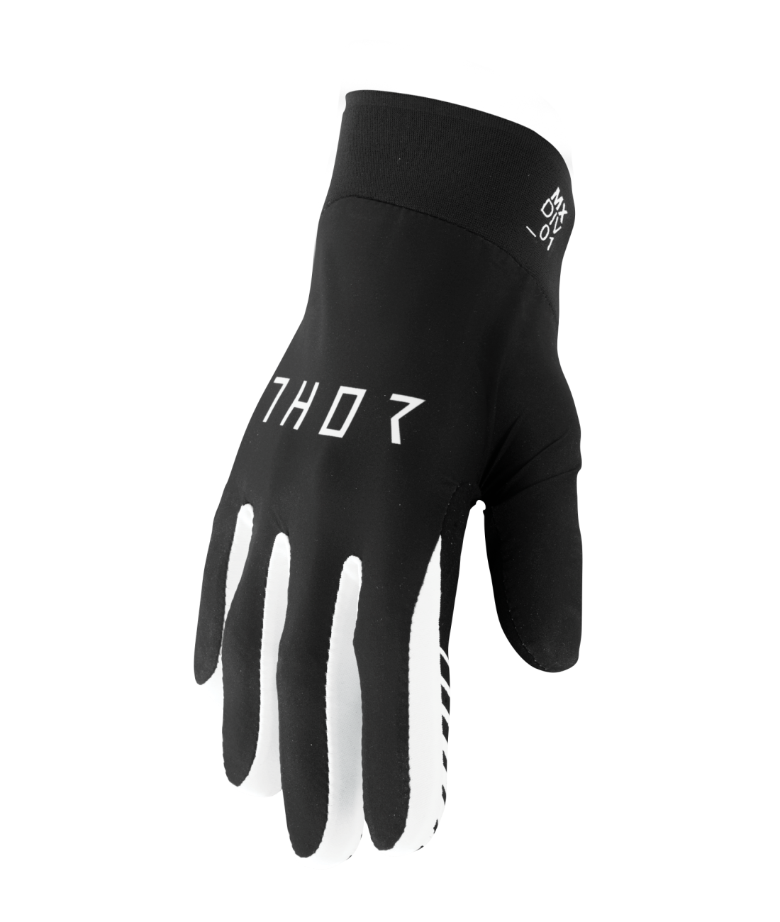 Agile Glove Solid Black/White LG 3330-7672