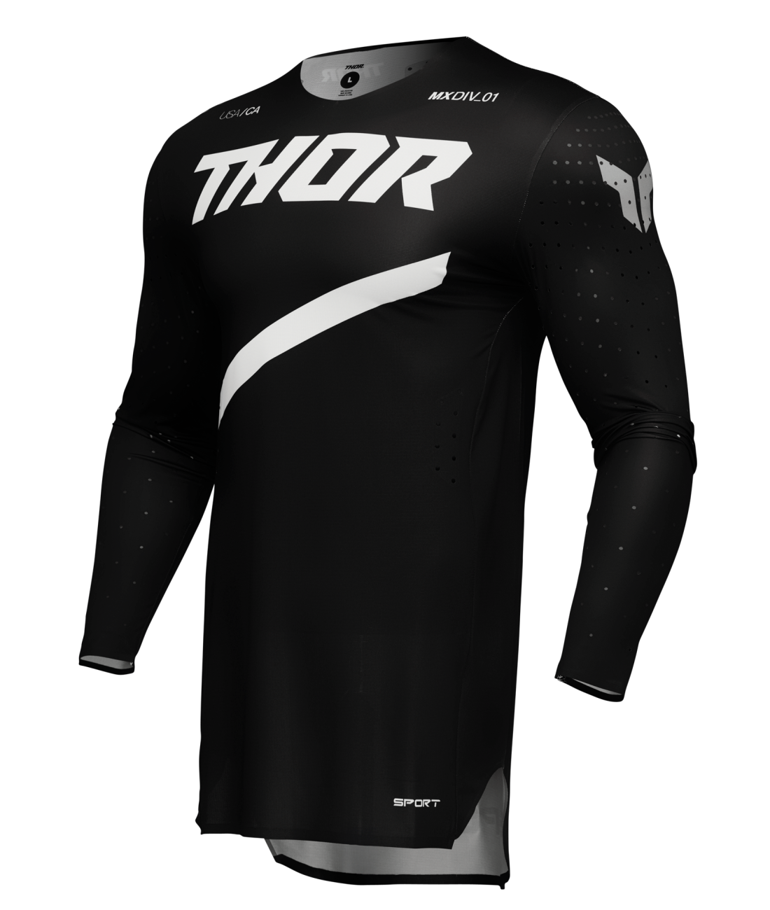 Jersey Sport Brave Black XL 2910-8091