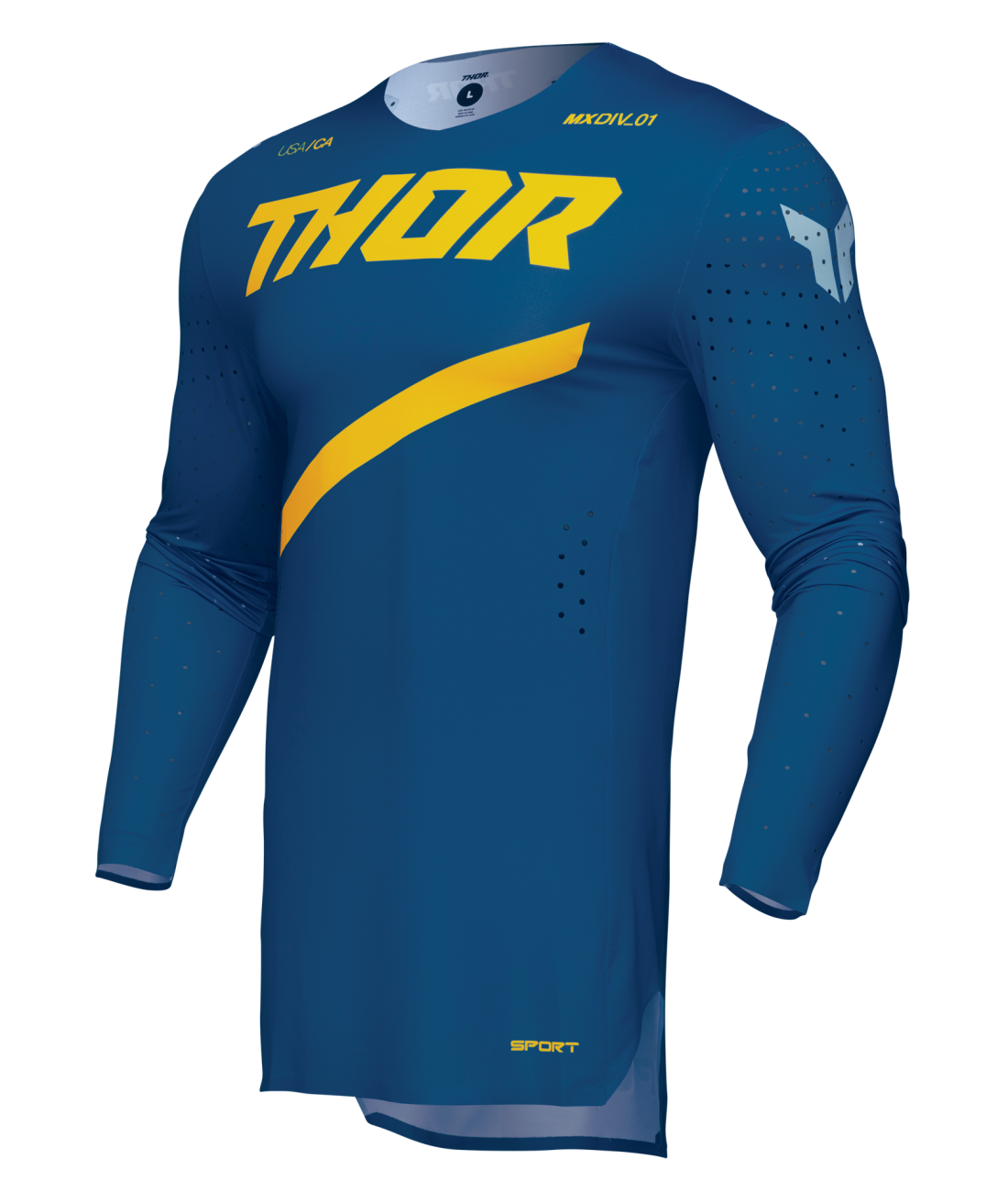 Jersey Sport Brave Blue MD 2910-8095