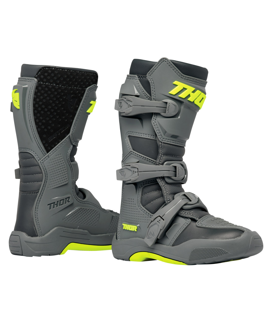 Boot Yth Blitz XR Grey/Char 2 3411-0739