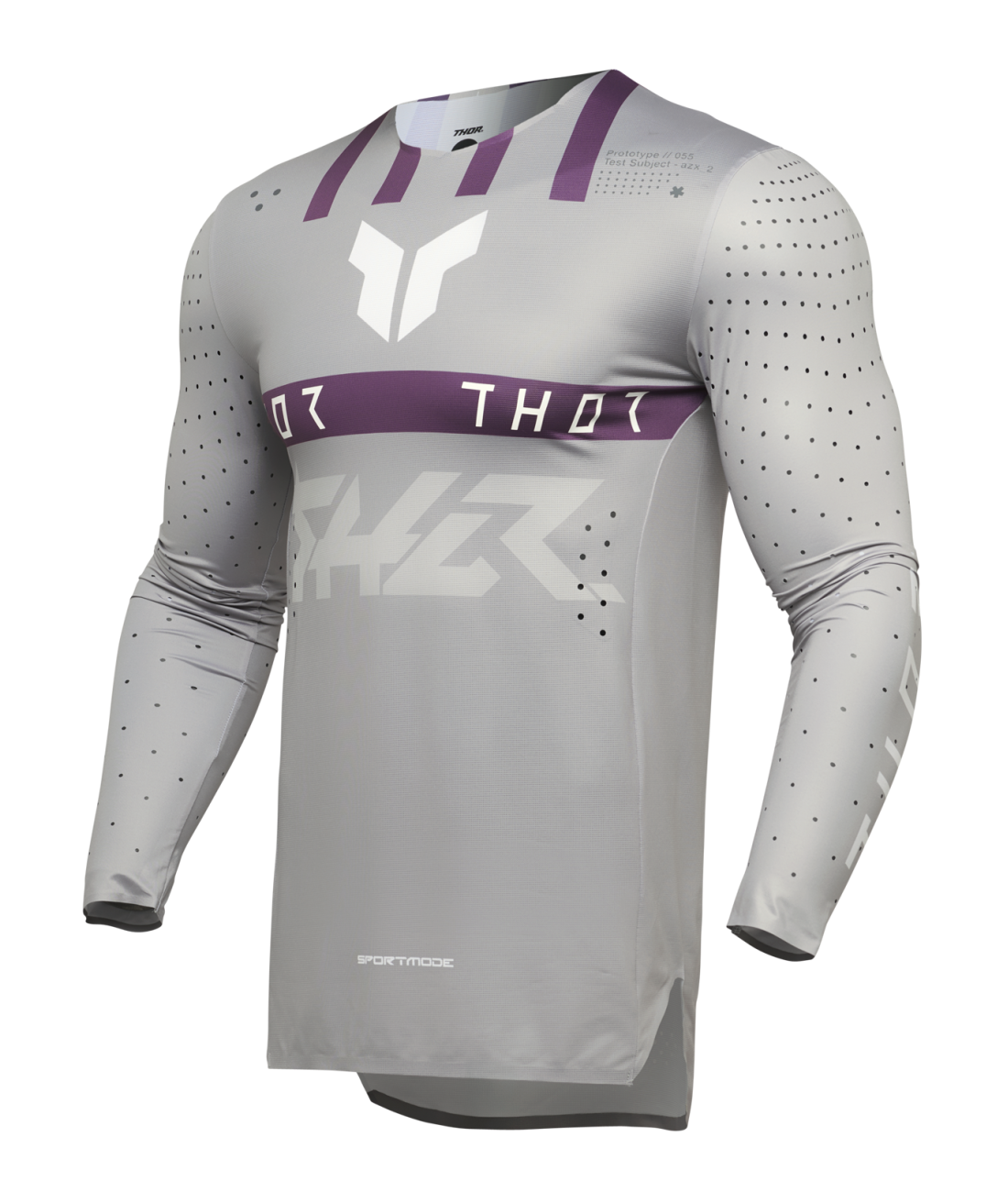 Jersey Sport Flite Grey/Purple LG 2910-8274