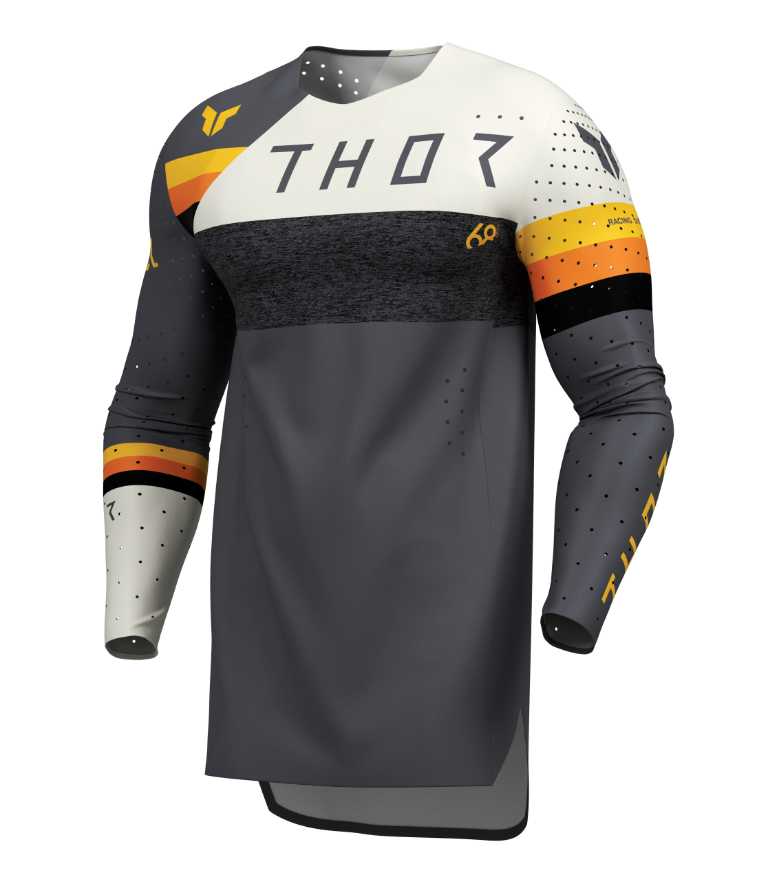 Jersey Sportmode League Char/White XL