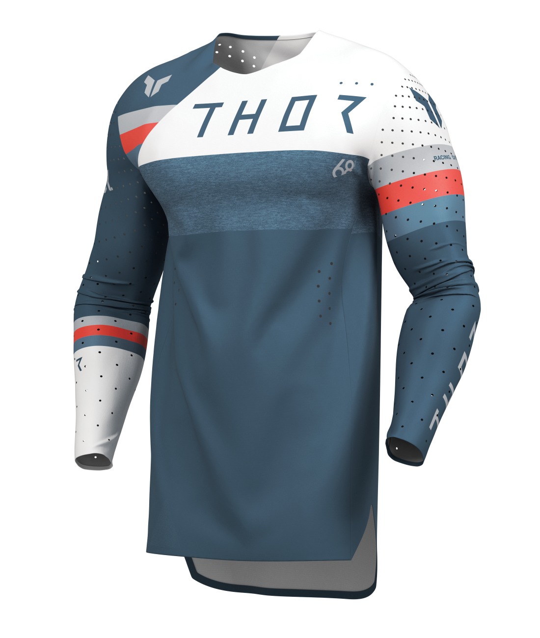 Jersey Sportmode Storm Blue/White LG
