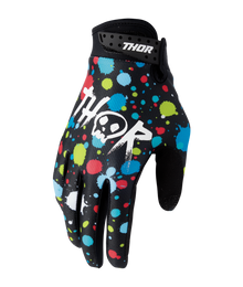 Glove Yth Launch Splat Black XS 3332-1918