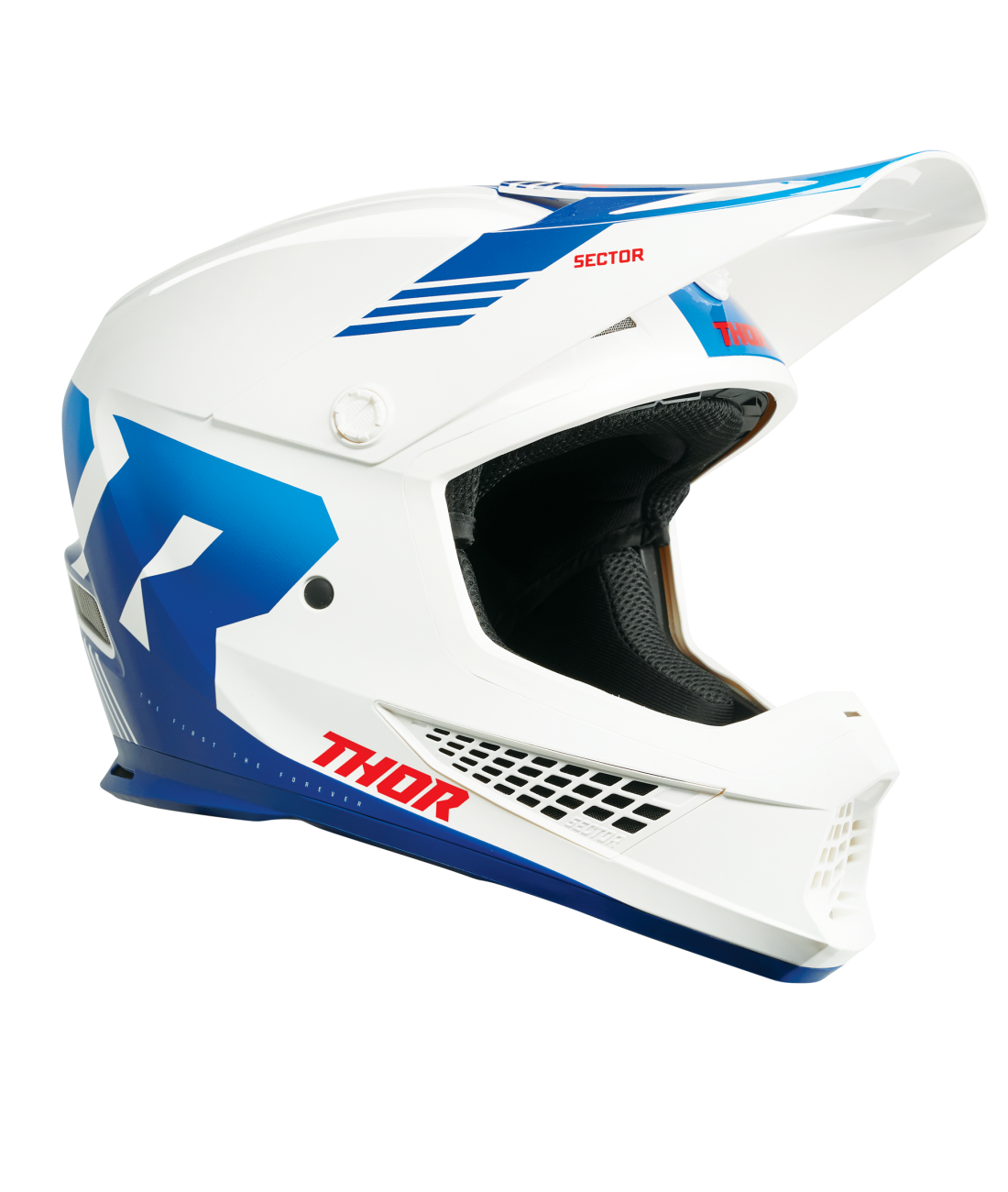 Helmet Sector 2 Carve White/Blue 2XL 0110-8134
