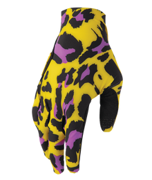Glove Sport Cheetah Yel/Purple XS 3330-8573