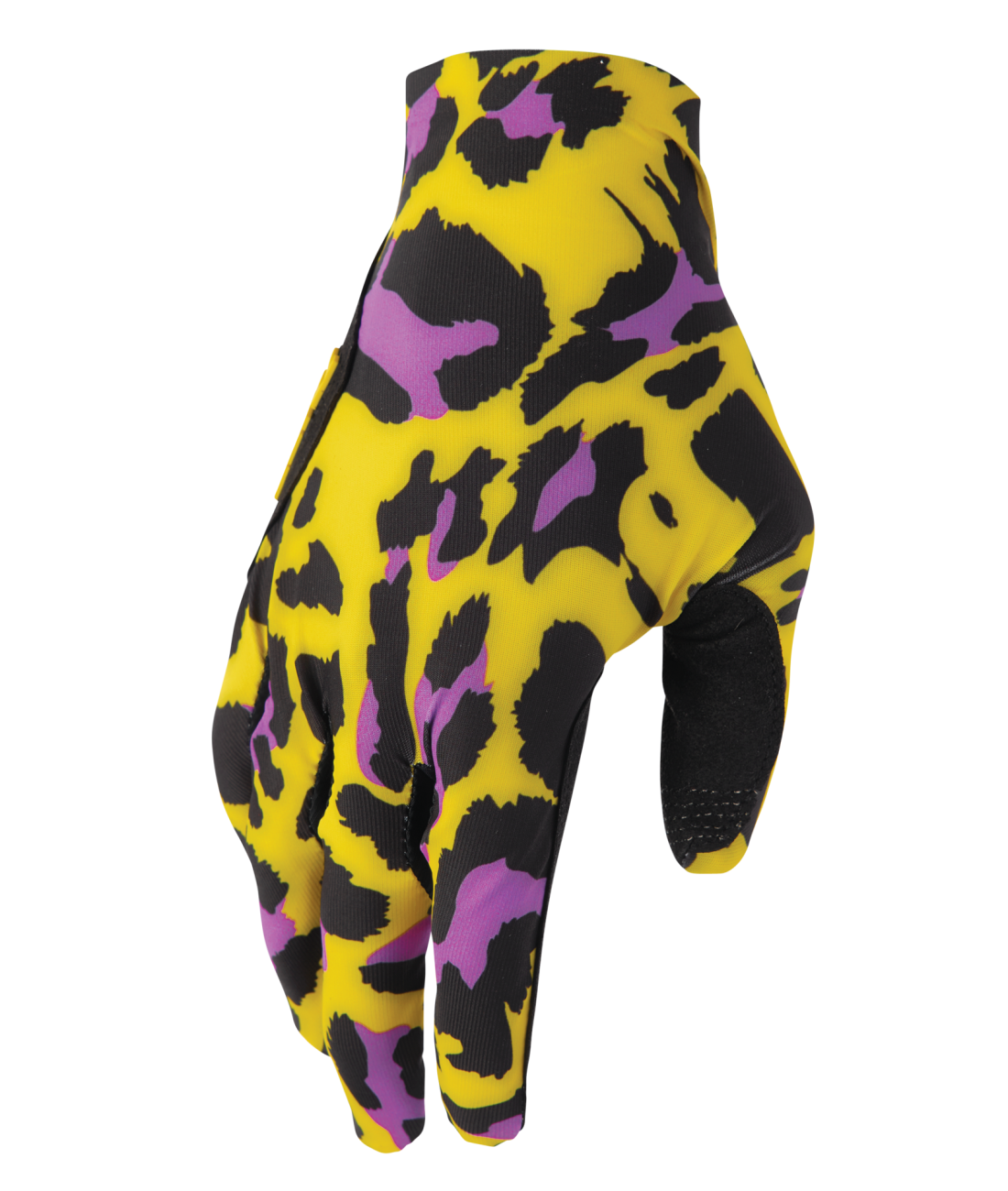 Glove Sport Cheetah Yel/Purple XS 3330-8573