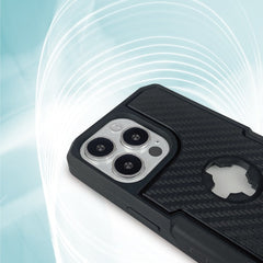iPhone 13 Mini X-Guard Case Carbon Fibre + Infinity Mount
