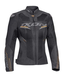 Ixon Draco Lady Jkt Anth/blk/gold
