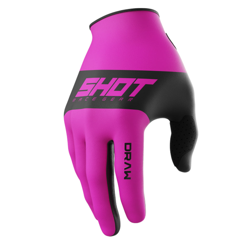 Shot Draw Kid Sky Gloves Pink 4/5 - 66-5308-21