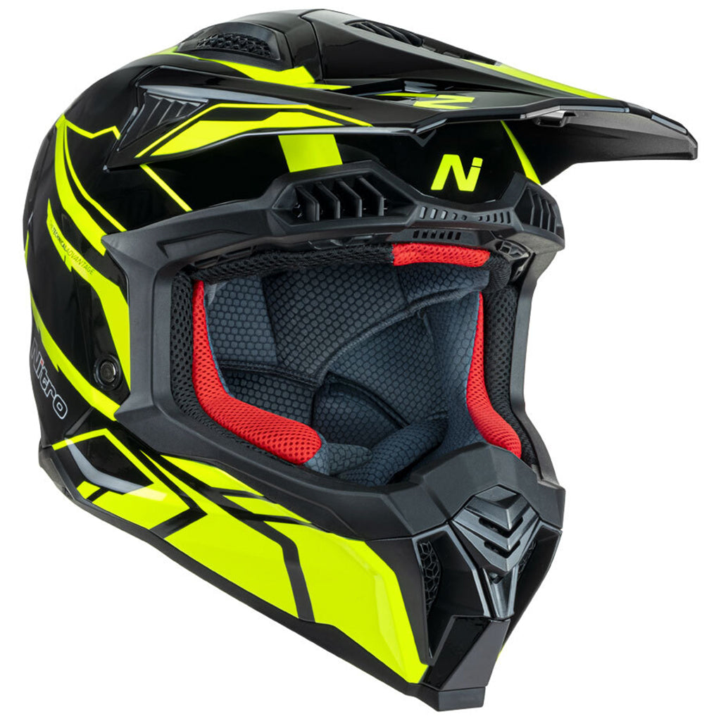 NITRO MX710 SHARD II FLURO YELLOW/BLACK
