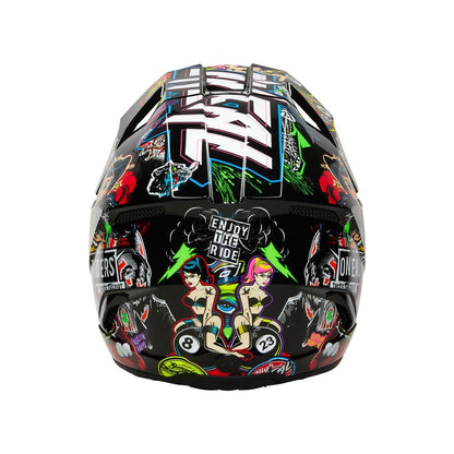 Oneal 27 3SRS Youth Helm Crank - Matte Multi