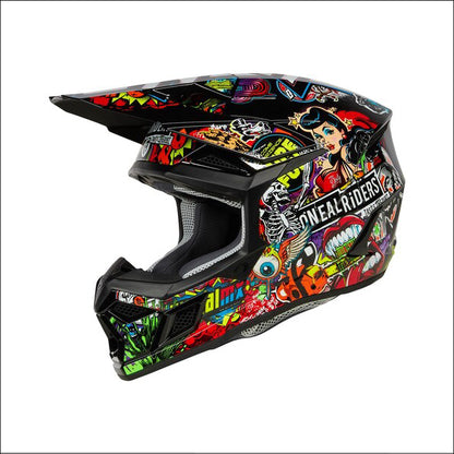 Oneal 27 3SRS Youth Helm Crank - Matte Multi