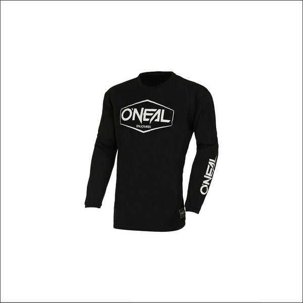 Oneal Element Cotton Youth Jsy Hexx - Blk/wht