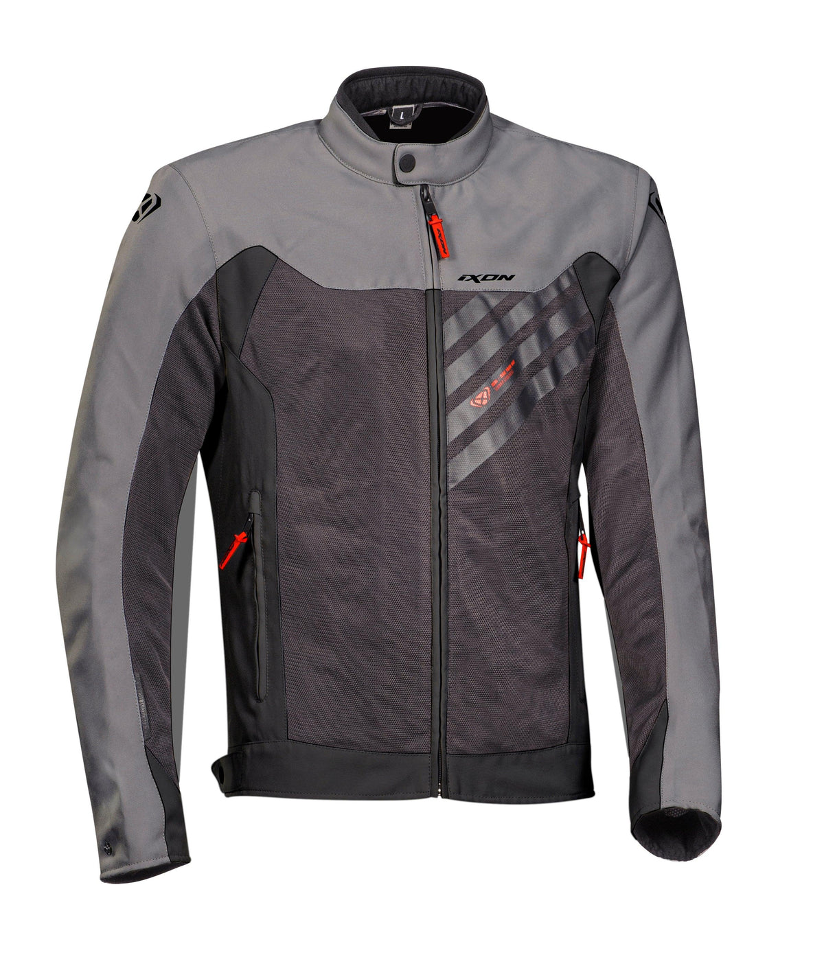 Ixon Orion Jkt Anth/gry/red