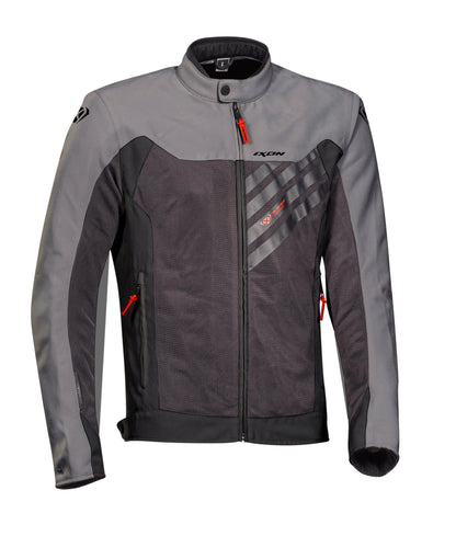 Ixon Orion Jkt Anth/gry/red