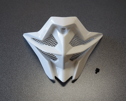 Spare Part - Shoei VFX-WR Mouthpiece - White