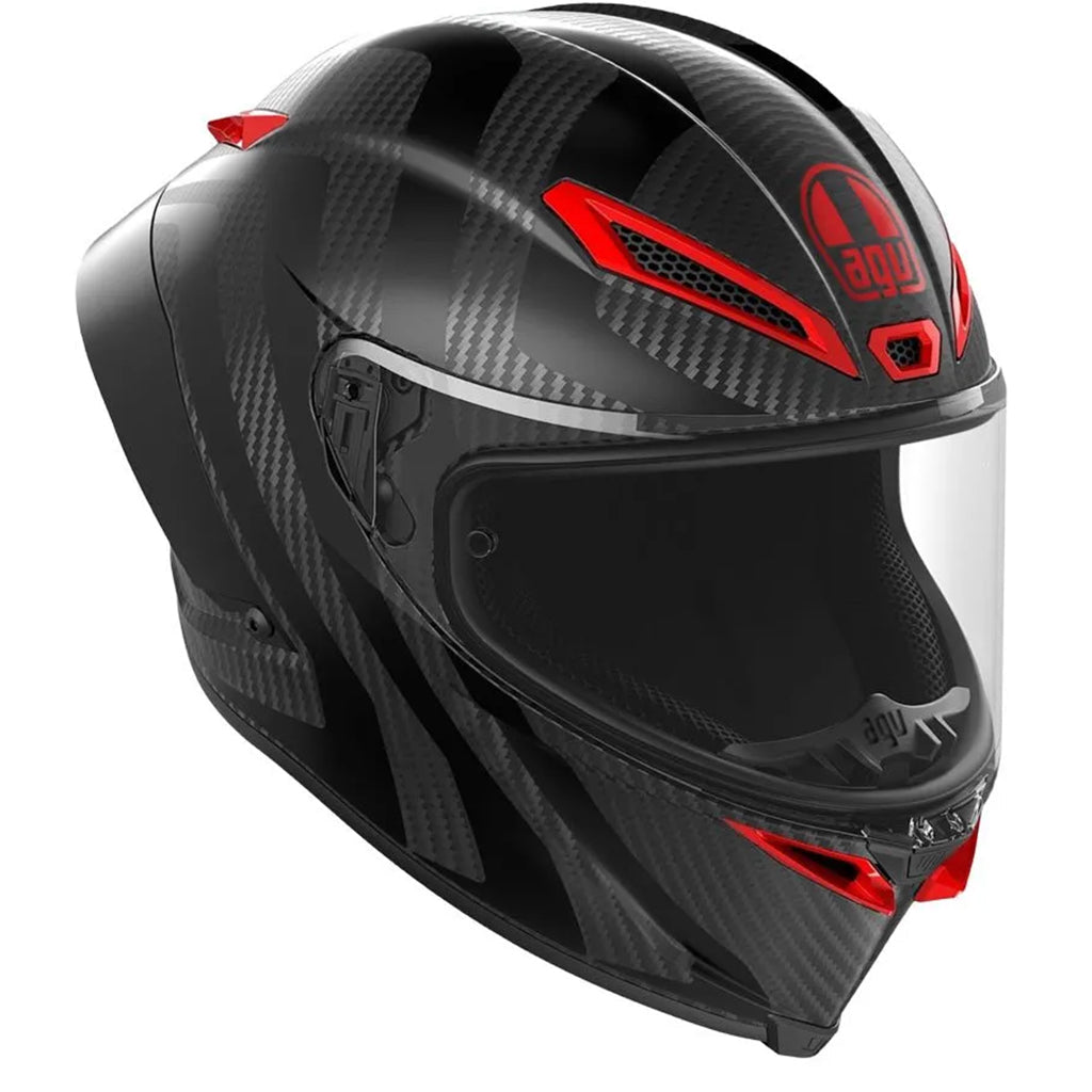 AGV PISTA GP RR - INTREPIDO MATT CARBON/BLACK/RED XL - 77-133-10