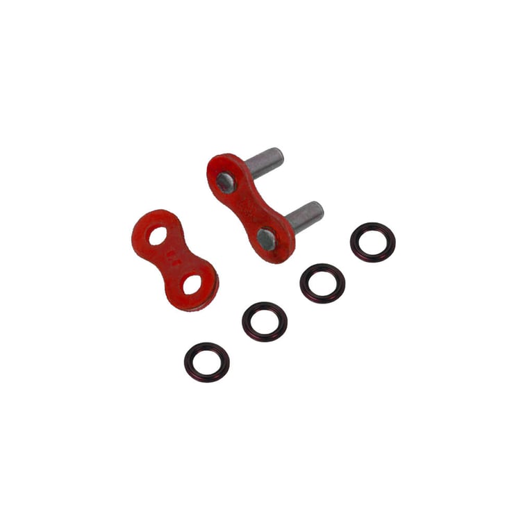 EK 530 NX-Ring Super H/Duty Metallic Red Rivet Link