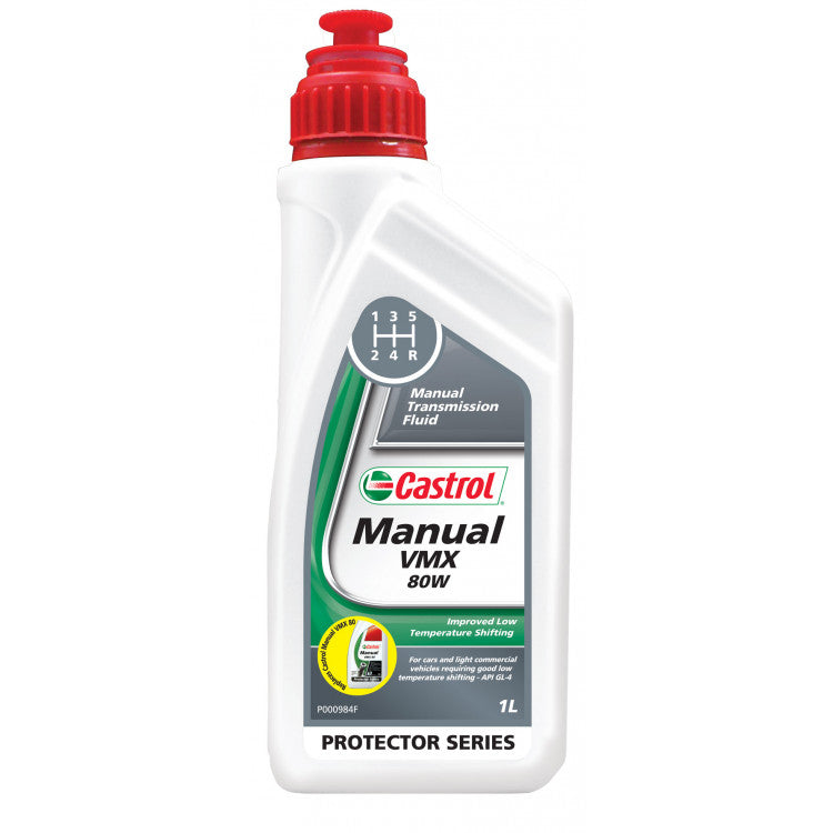 Castrol Manual VMX SAE 80W Gear Oil 1L