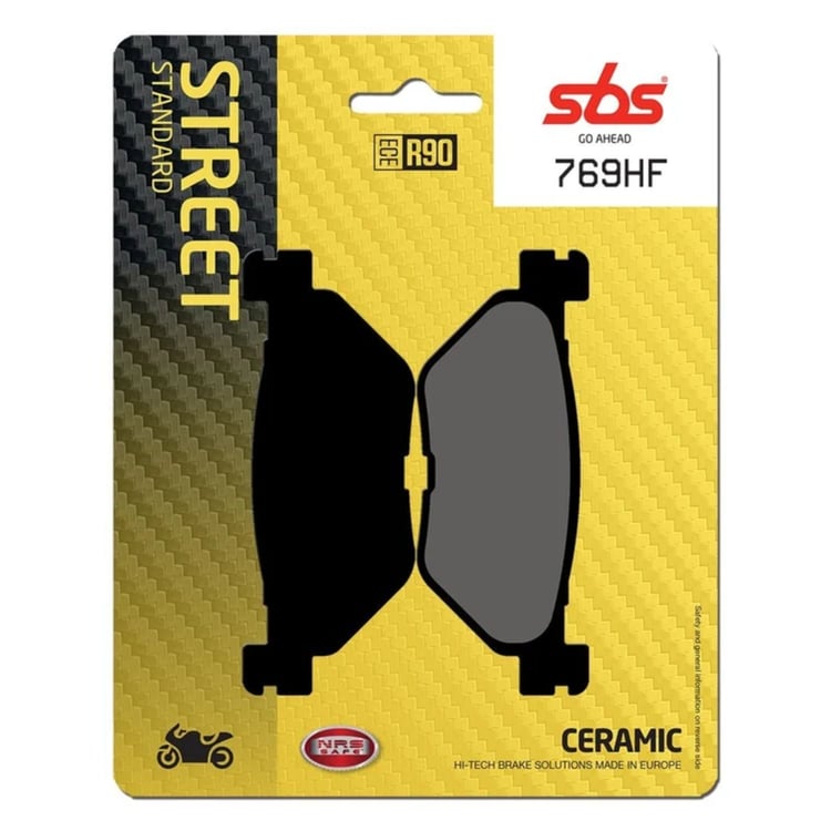 SBS FRICTION - Ceramic Rear Brake Pads (SBS 169) - 769HF-