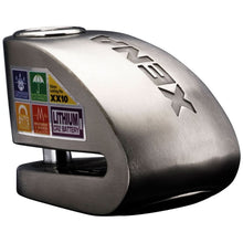 Xena XX10 Alarmed Disc Lock S/Steel XX10