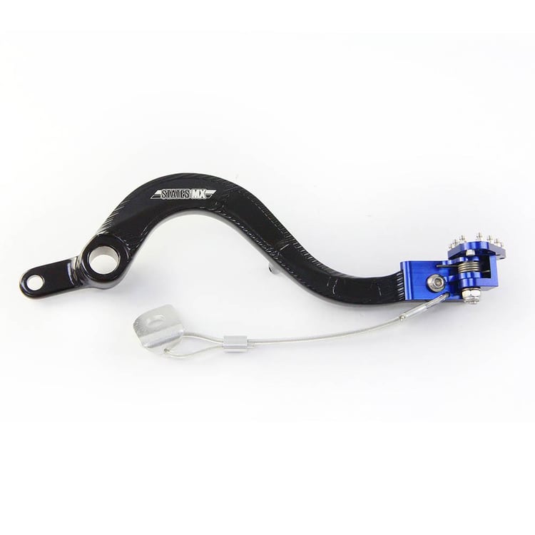 STATES MX BRAKE PEDAL W/ FLEX TIP - KAWASAKI - BLUE - 70-BPF-15B