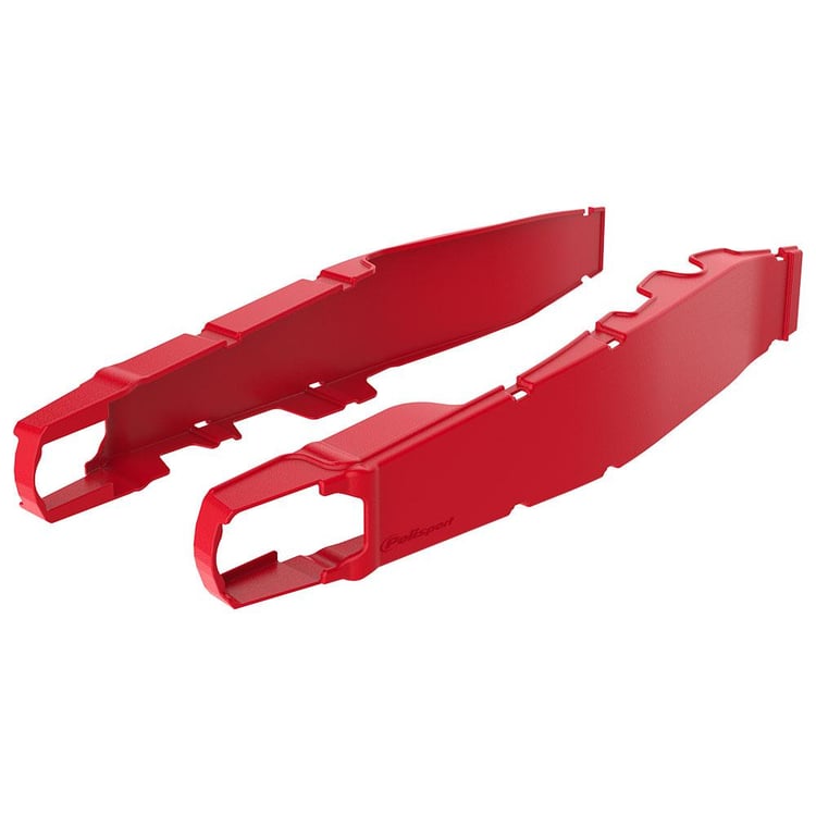 POLISPORT SWINGARM PROTECTORS HONDA CRF250R 20-22/CRF450R 19-22 - RED - 75-847-13R