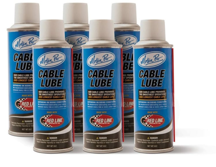 Motion Pro Cable Lube, 6 Oz Can (Case of 6)