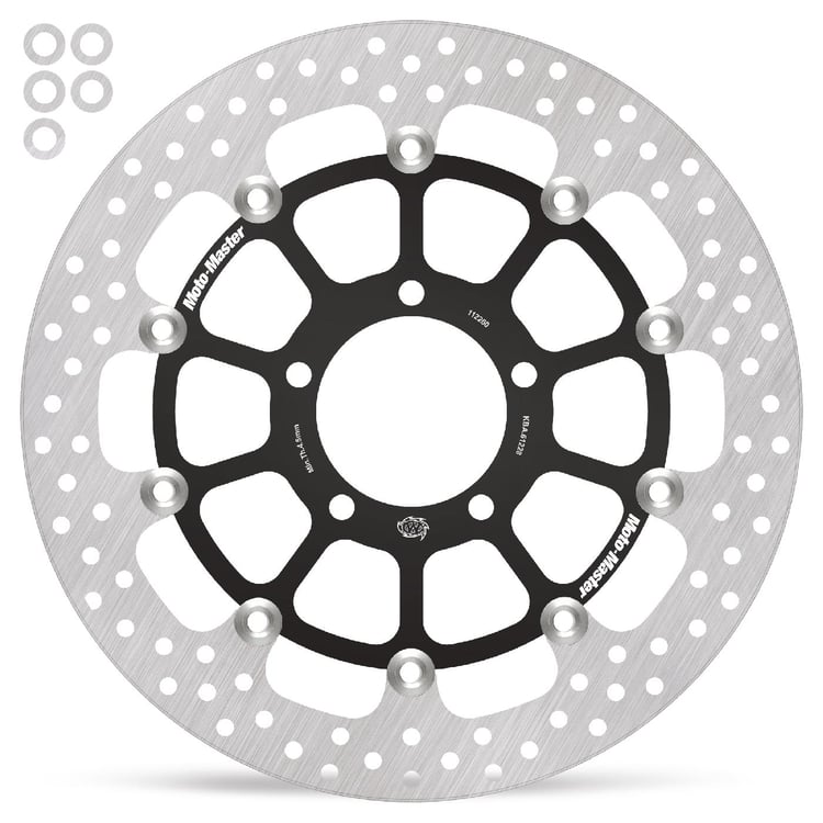 Moto-Master Halo Floating Brake Disc - Kawasaki: ZX10 2016->