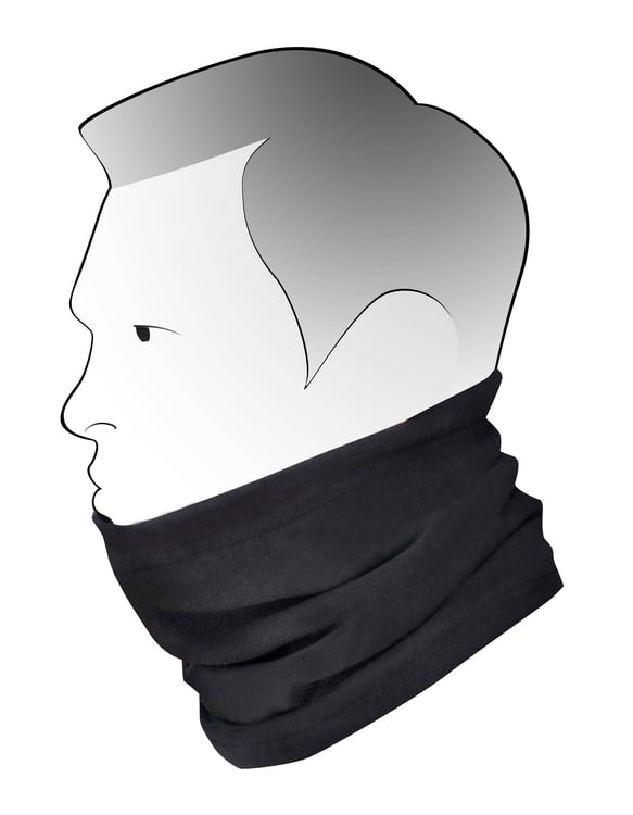 Dririder Merino Multi-Function Neck Tube - Black
