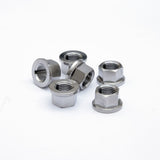 Titanium Sprocket Nut - PVD Black - M10X1.5 - 6 pack