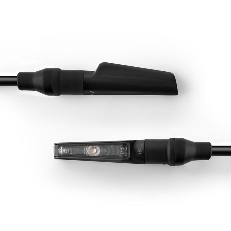 Rizoma CORSA Indicator pair Black Supersedes R-FR110B