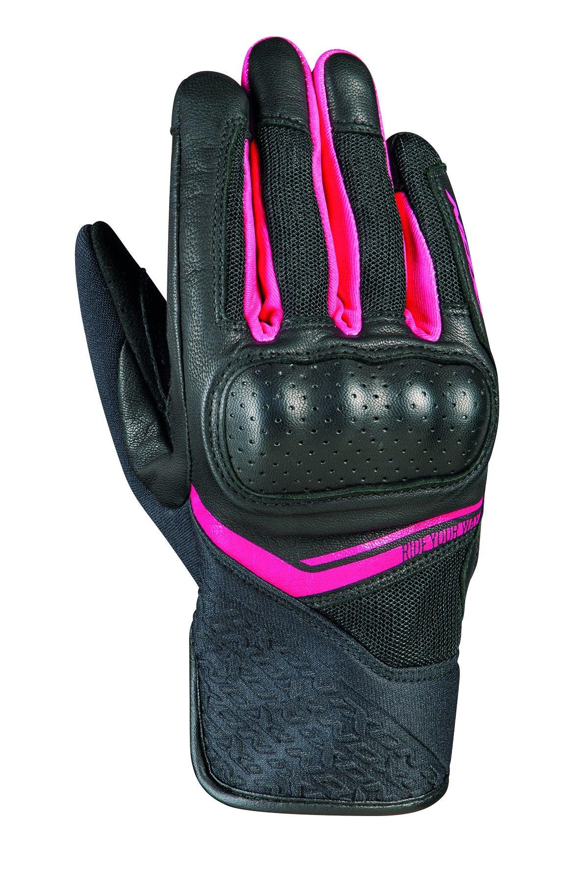 Ixon RS Launch Lady Glv (EN13594) Blk/fus