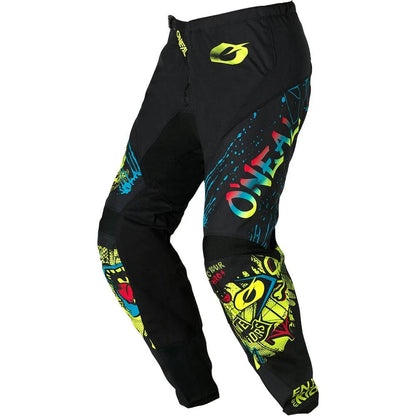 ONEAL 27 ELEMENT YOUTH PANT RANCID - BLK/N-YEL 8/10T (24)