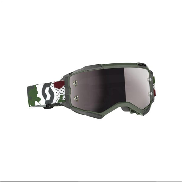 SCOTT FURY - DARK GRN/WHT - SIL CHR WRKS