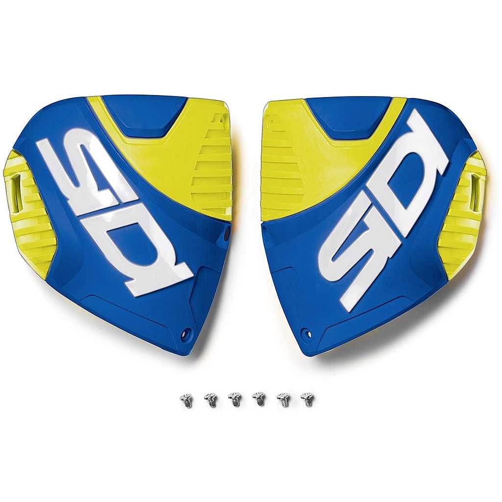 Spare Part - SIDI #153 Crossfire 3 Shin Plate - Blue/Yellow