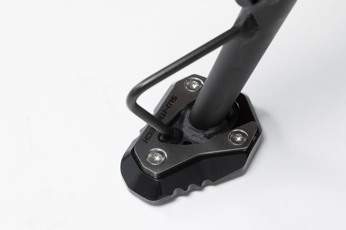 Extension for side stand foot.Black/Silver. Kawasaki Versys-X300 ABS (16-).(STS.08.875.10000)