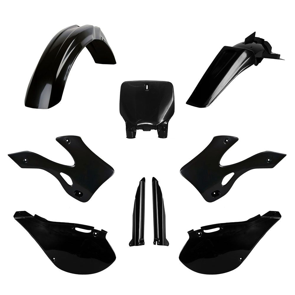 POLISPORT MX KIT KAWASAKI KX125R/250 99-02 BLACK - 75-914-78