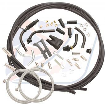 UNIVERSAL TWIN THROTTLE CABLE KIT 1.35m - U01-4-150