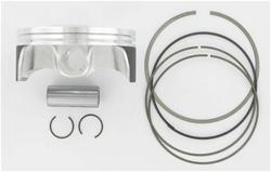 Wiseco Motorcycle Off Road, 4 Stroke Piston, Shelf Stock - Kawasaki 2006-08 KX450F 4v Domed 13:1 CR (W-4901M09800)