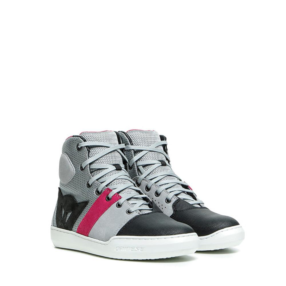 Dainese York Air Shoes - Ladies - LIGHT-GRY/CORAL